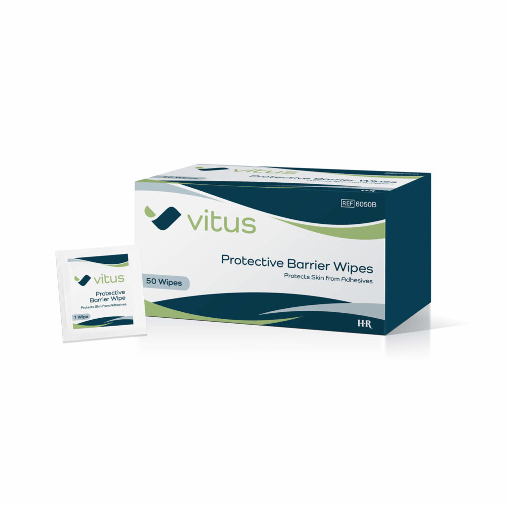 Vitus Skin Prep Wipes - Protective Barrier Wipes (6050B)