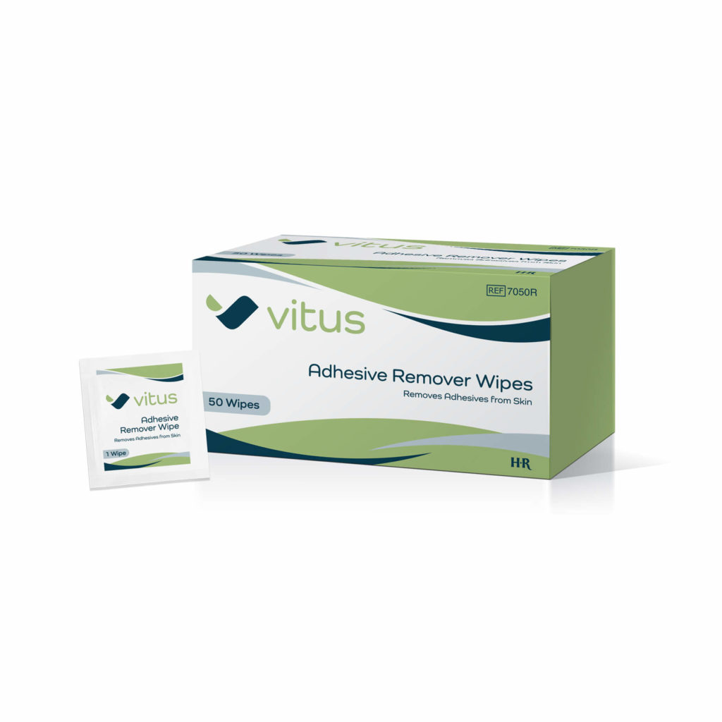Vitus Skin Prep Wipes - Adhesive Remover Wipes (7050R)
